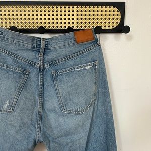 Citizens of Humanity Liya High Waist Nonstretch Organic Boyfriend Jean